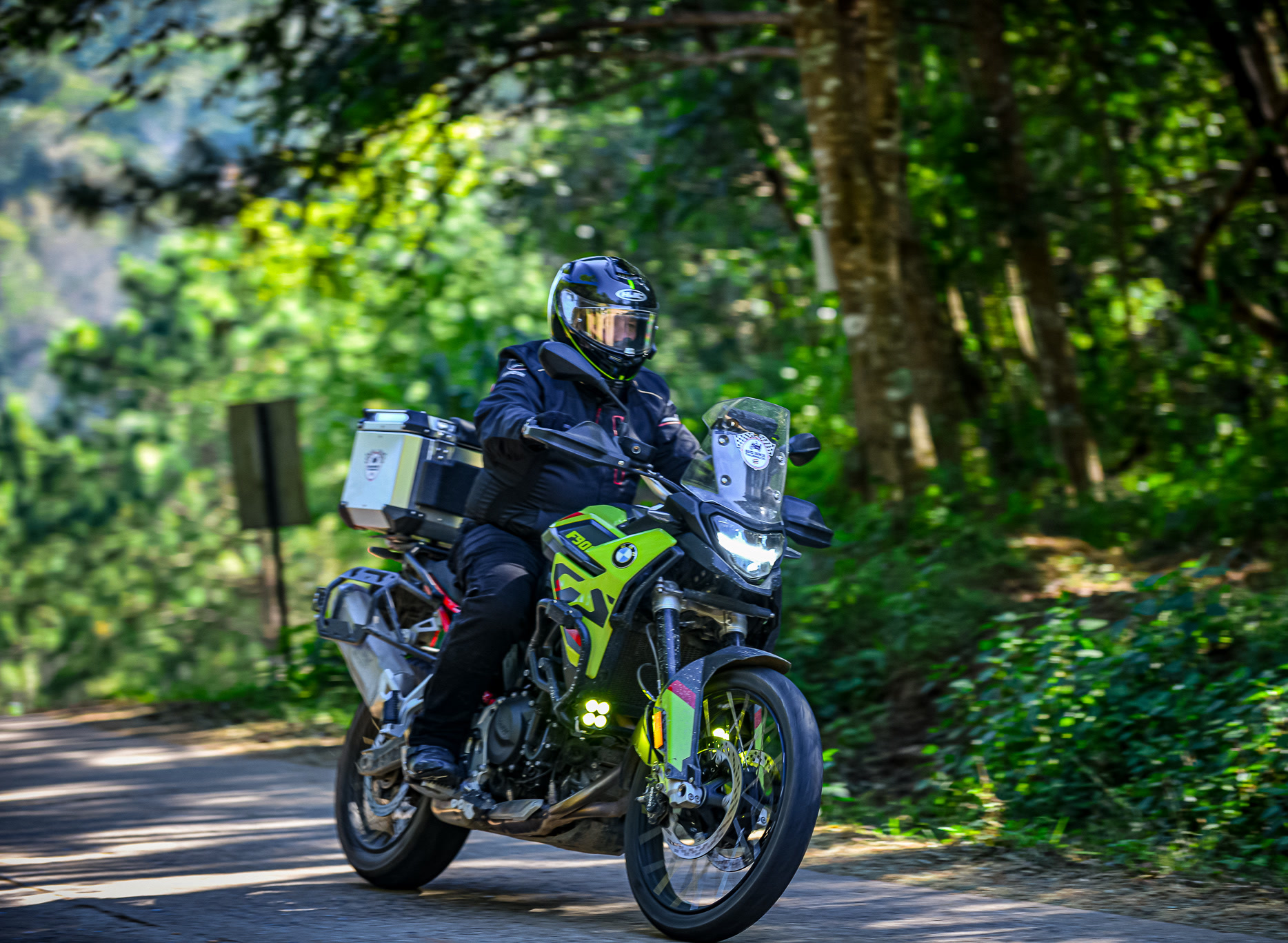 BMW GS Adventure ขณะเคลื่อนที่